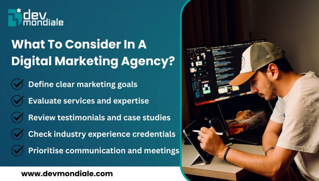 What To Consider In A Digital Marketing Agency